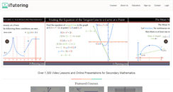 Desktop Screenshot of itutoring.com
